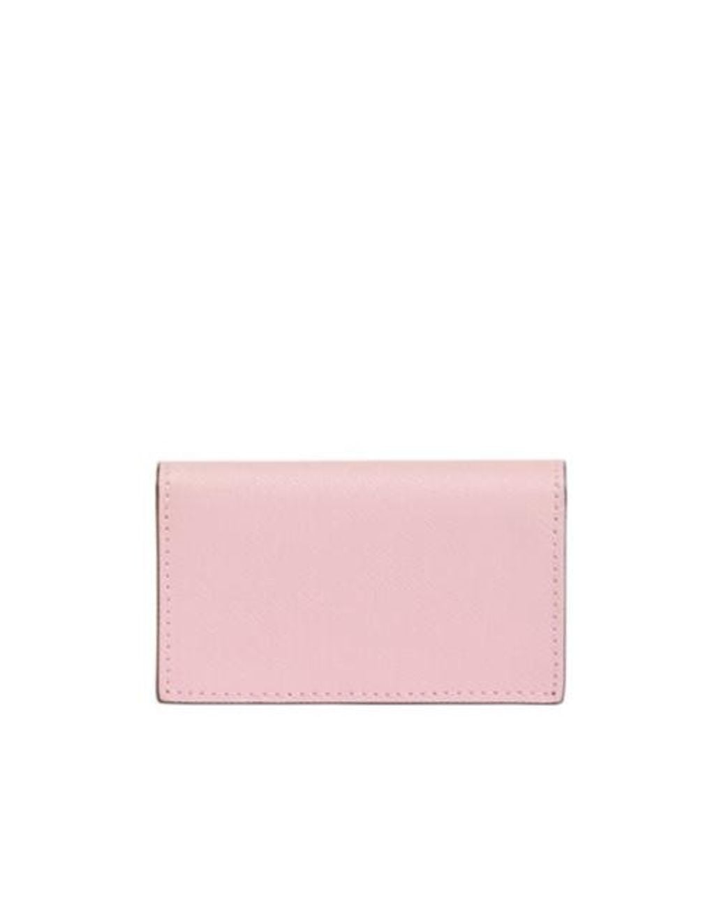 Marni Pink Logo Business Card Holder