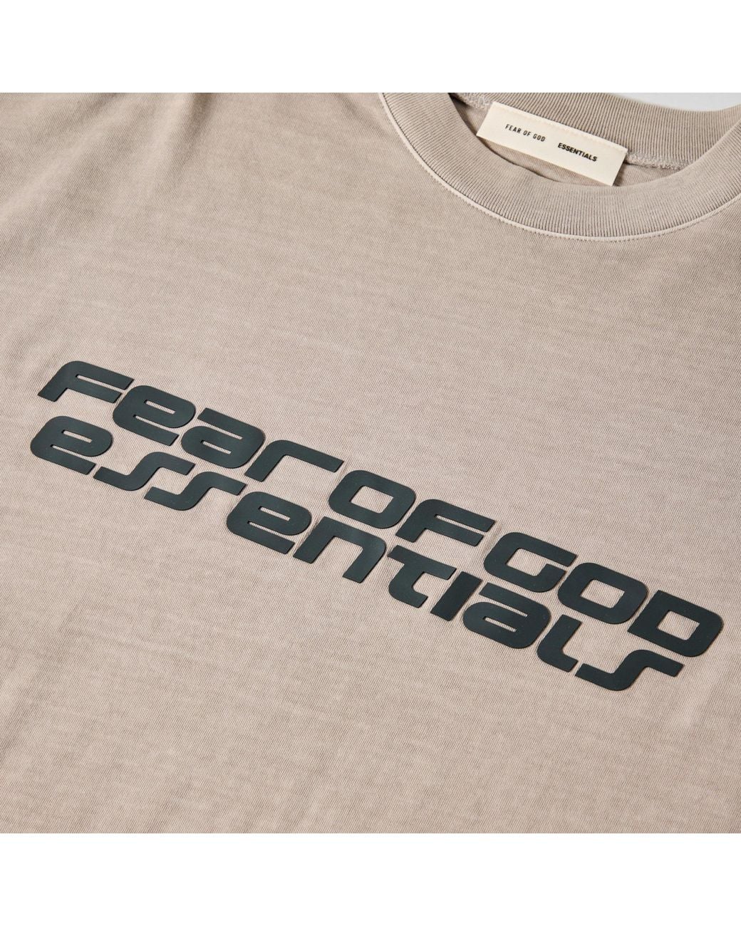 Fear Of God Natural Logo T-Shirt for men