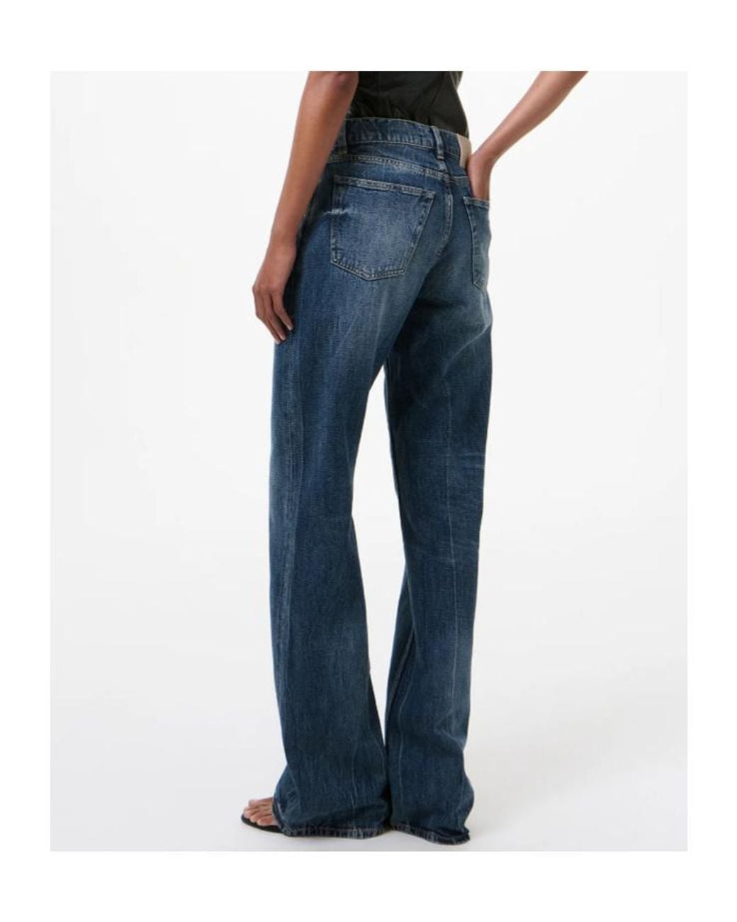 Our Legacy Blue Wata Cut Bootcut Jeans