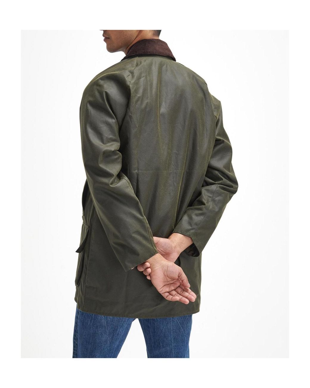 Barbour Green Beaufort Wax Jacket for men
