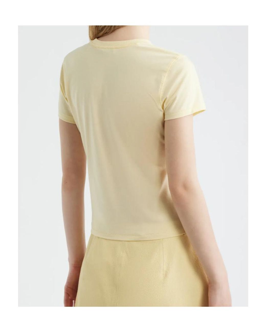 FRAME Natural Short-Sleeve T-Shirt