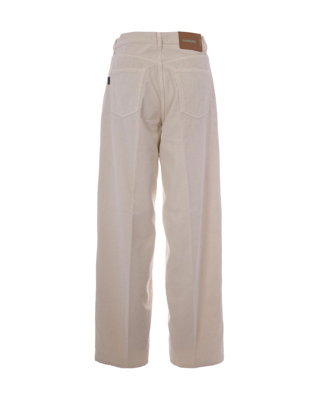 Haikure Gray Logo Patch Pants