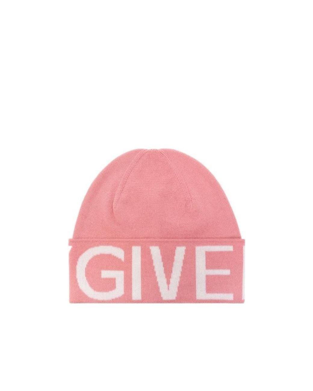 Givenchy Pink Mark Woolen Cap for men