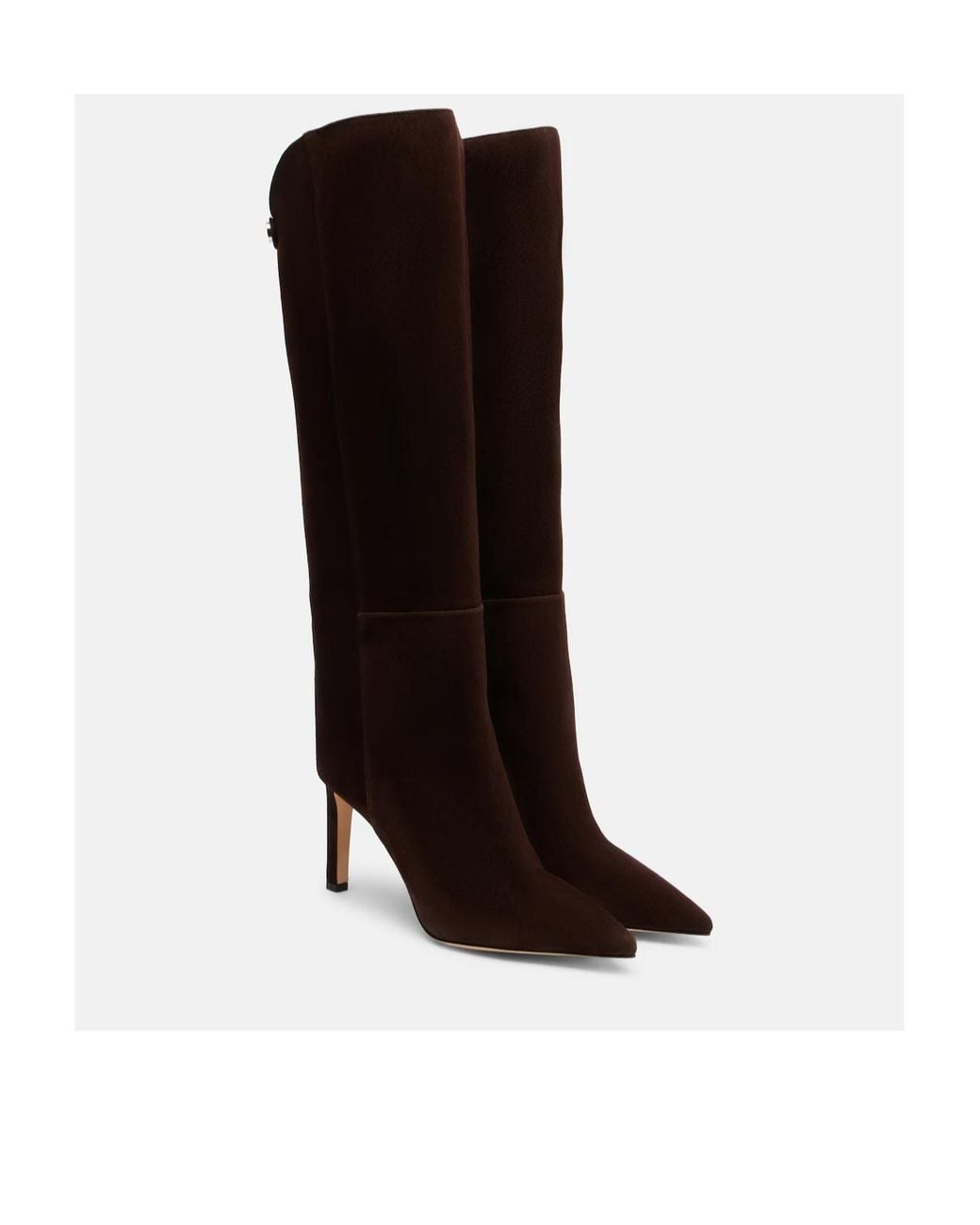 Jimmy Choo Black Pointed-Toe Boots