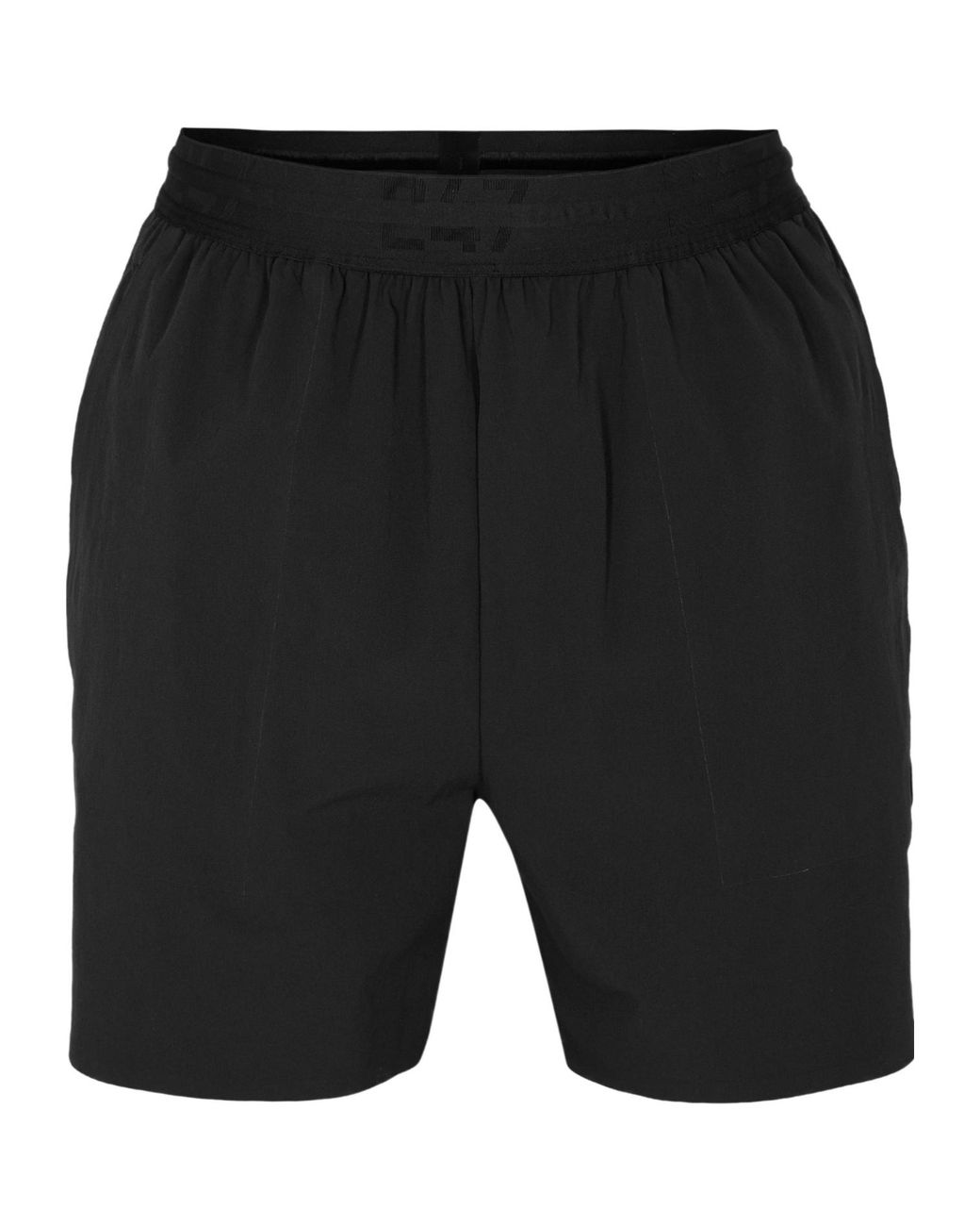 Represent Black Logo Detail Shorts for men