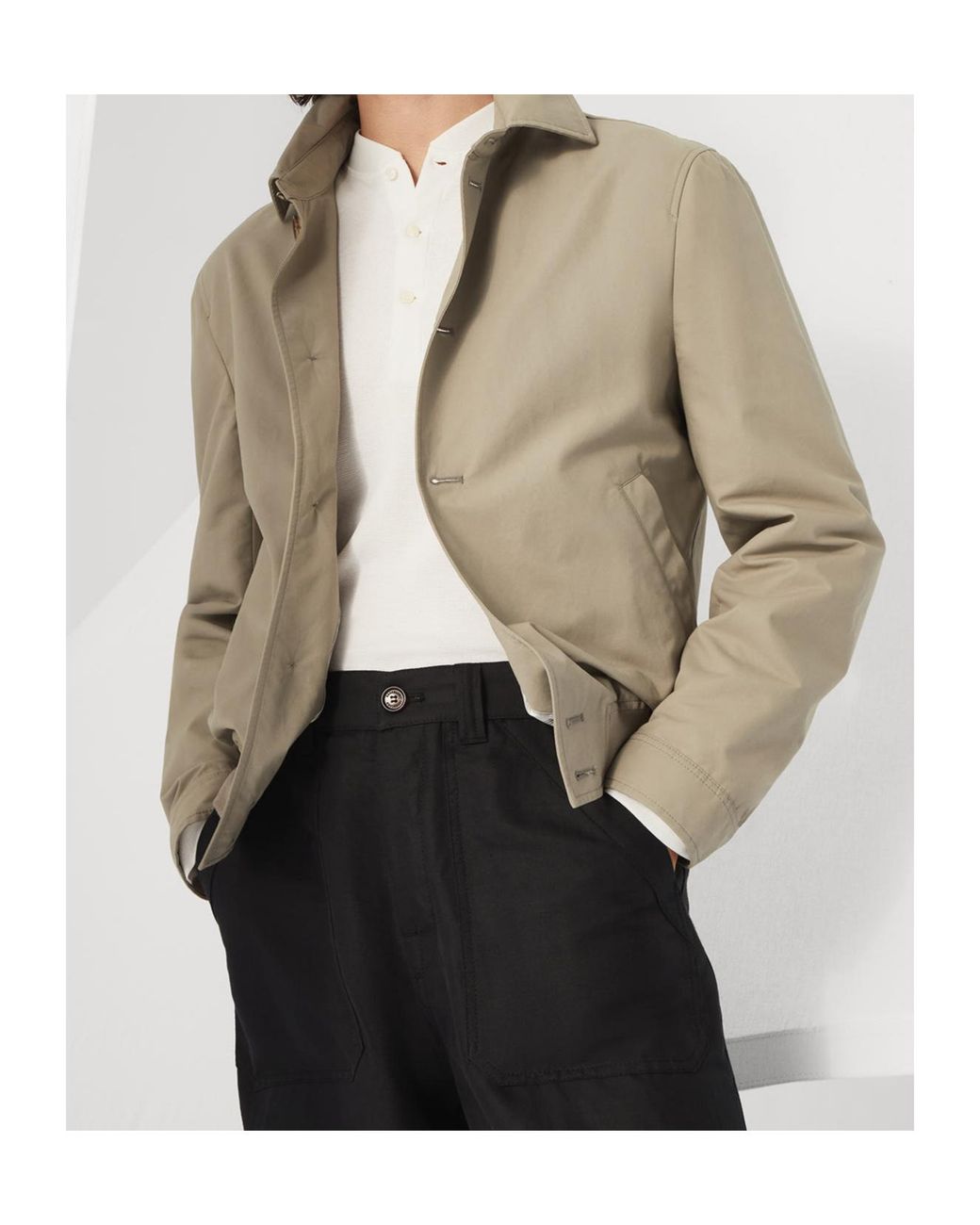 Brunello Cucinelli Natural Jackets for men