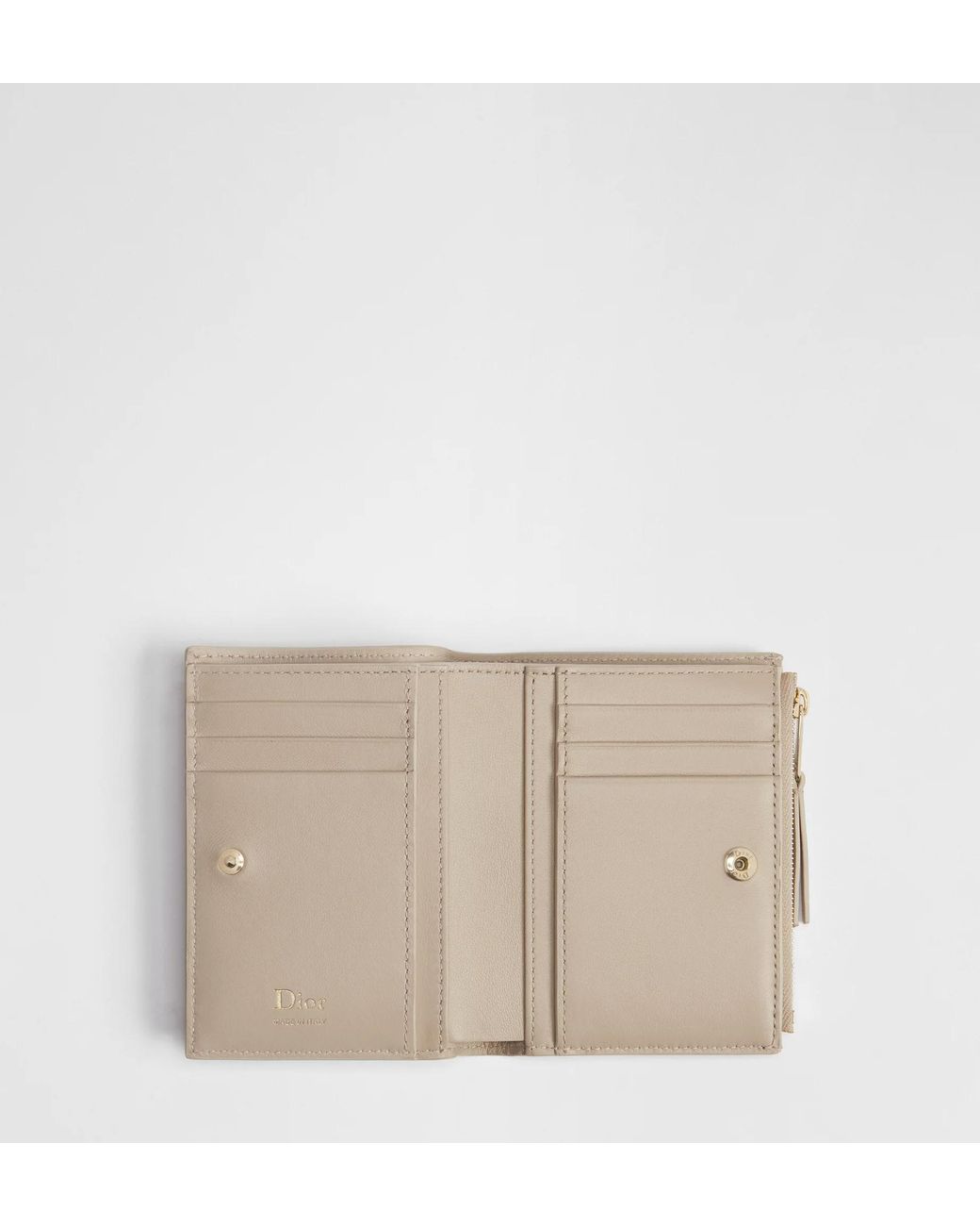 Dior Natural Trianon Dahlia Wallet
