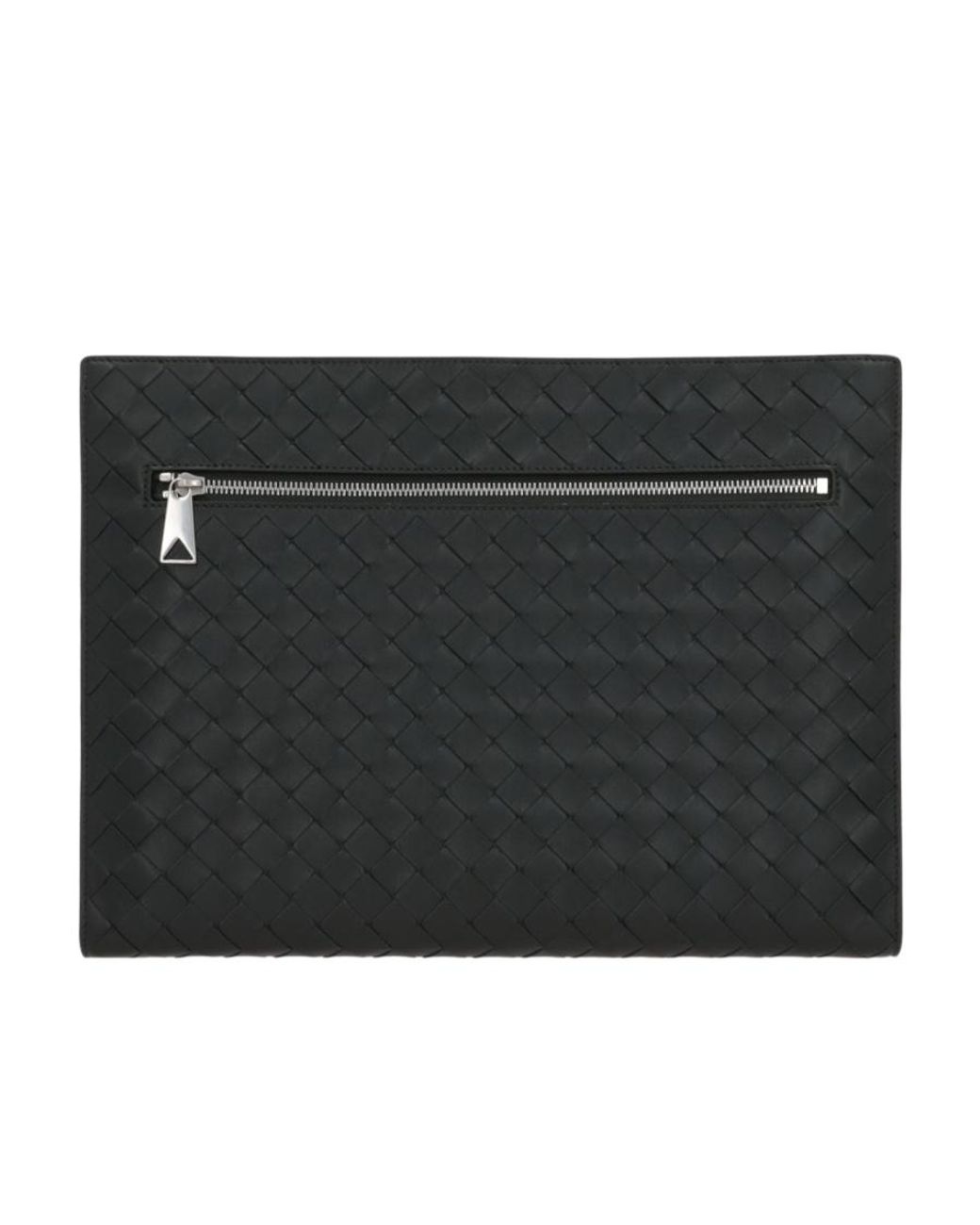 Bottega Veneta Black Classic Intrecciato Document Holder for men