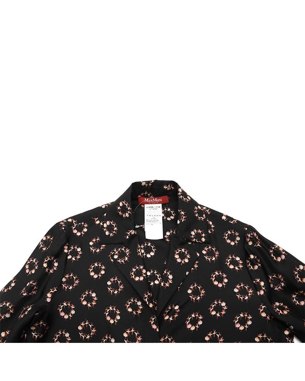 Max Mara Black Long-Sleeved Shirt