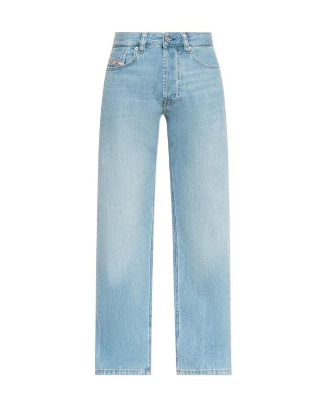 DIESEL Blue 1980 D Eeper Straight-Leg Jeans for men