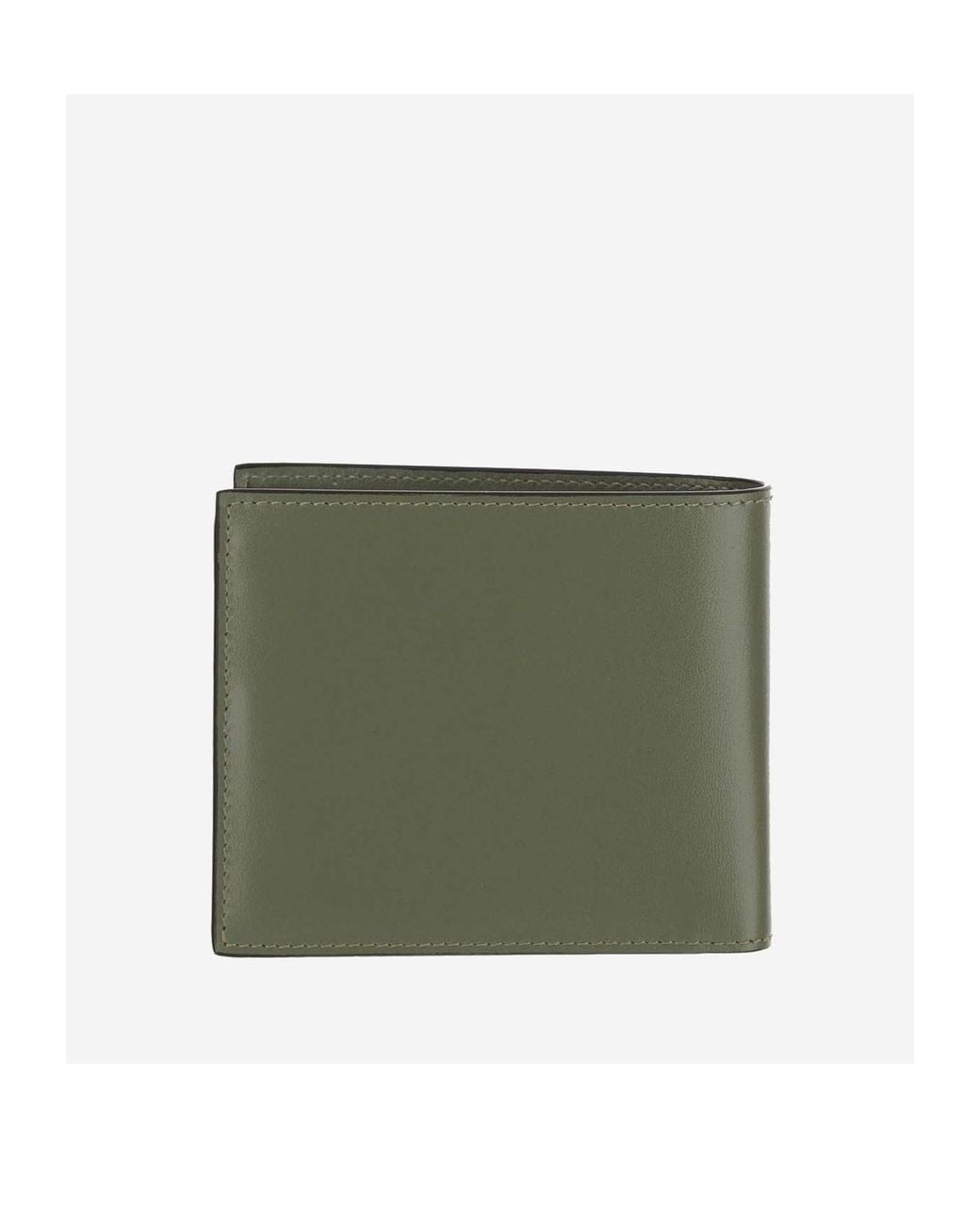 Montblanc Green Logo Stud Bi-Fold Wallet for men