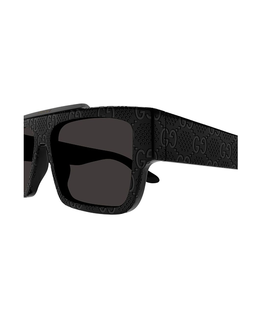 Gucci Black Eyewear Rectangular Frame Sunglasses for men