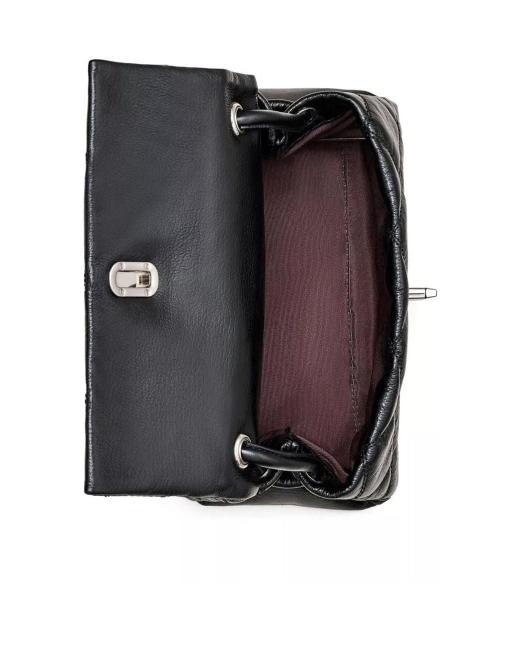 Marc Jacobs Black The Quilted Mini Dual Shoulder Bag