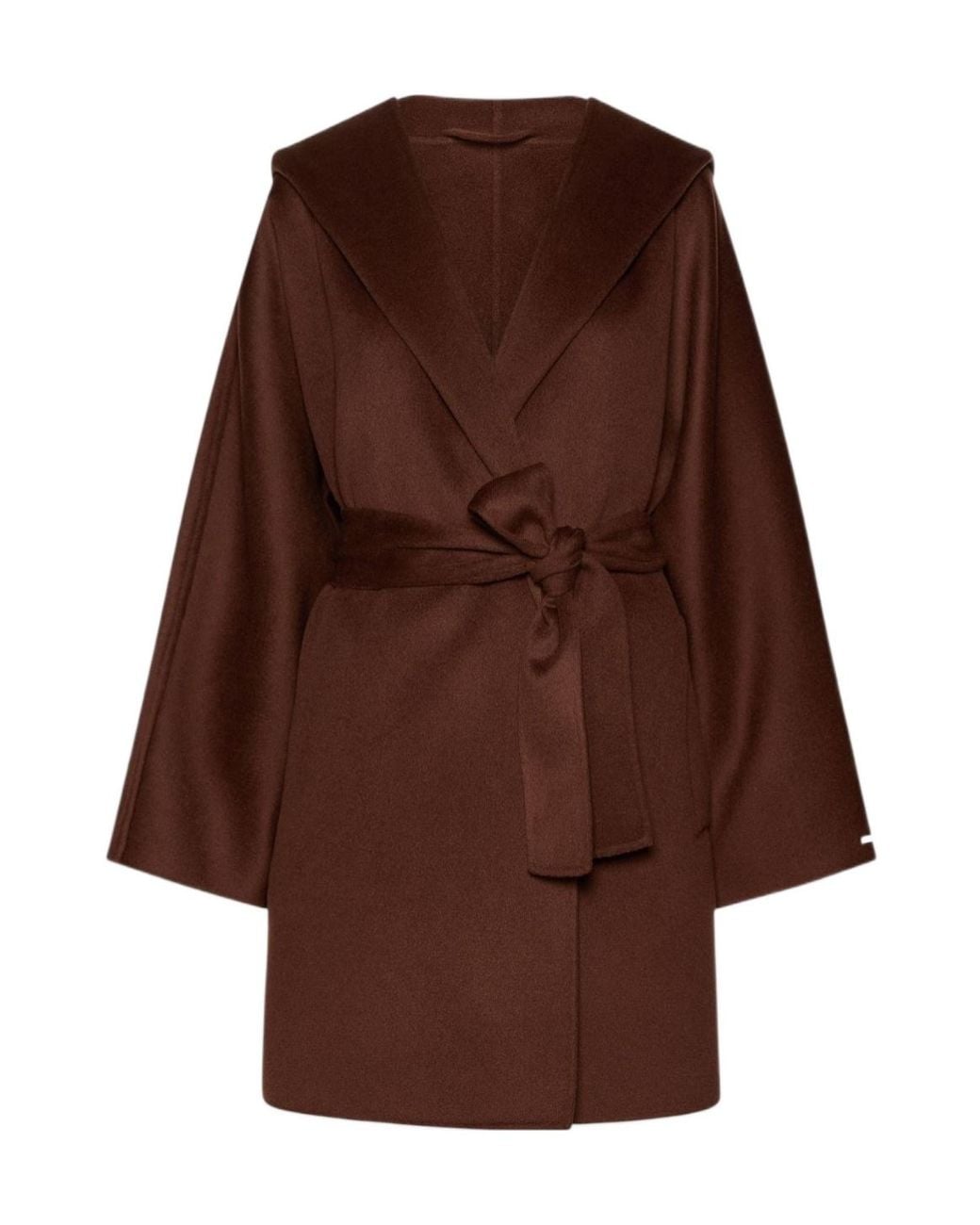 Marella Brown Logo Coat