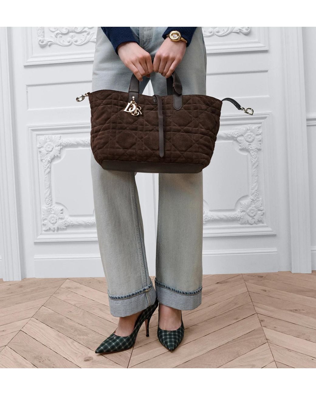 Dior Brown Medium Toujours Bag