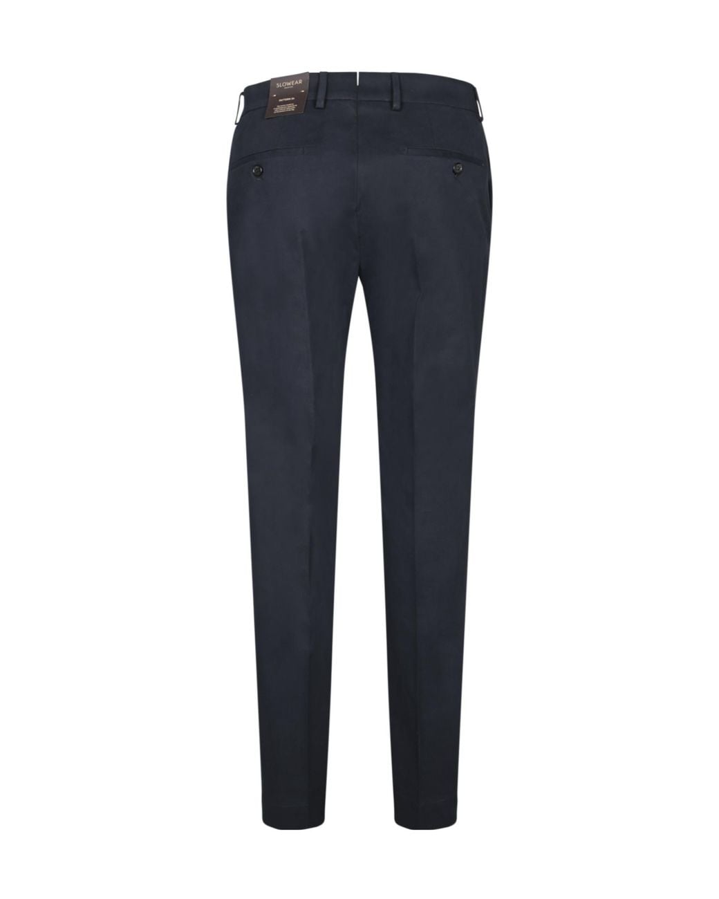 Incotex Blue Tapered Wool Pants for men