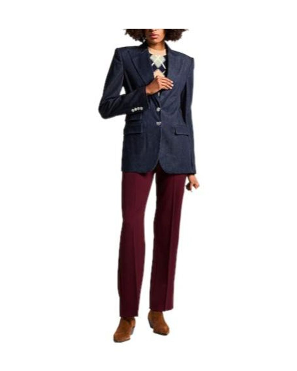 Dolce & Gabbana Blue Minimalist Singlebreasted Blazer