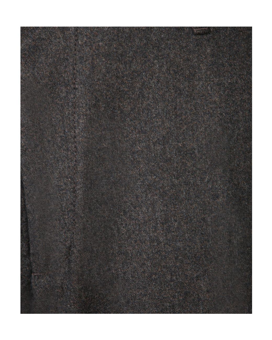 Incotex Gray Slim Fit Wool Pants for men