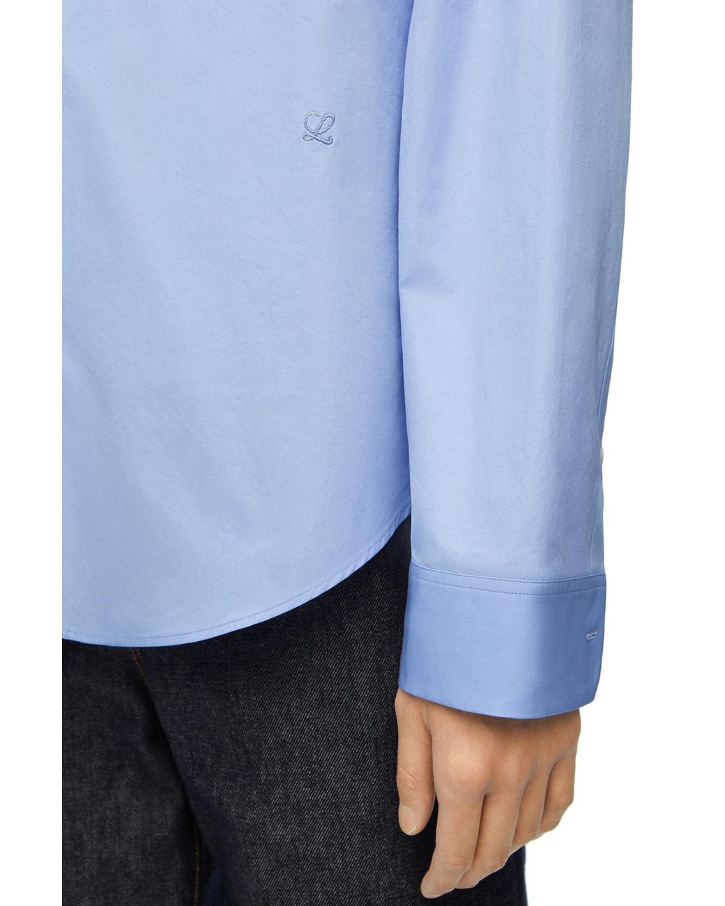 Loewe Blue Shirt for men