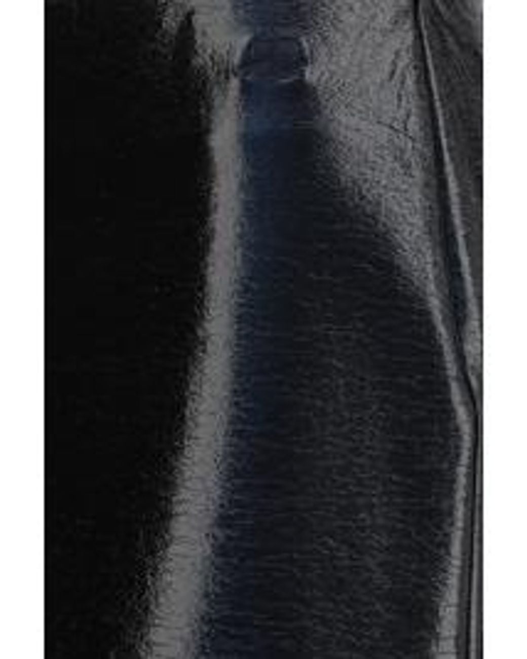 Courreges Blue Courrèges Vinyl Midi Skirt
