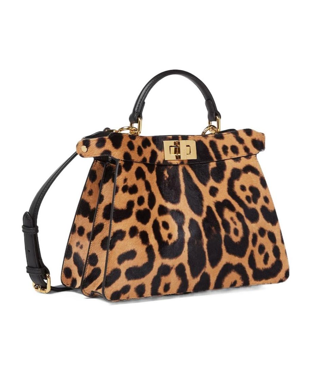 Fendi Brown Peekaboo Mini