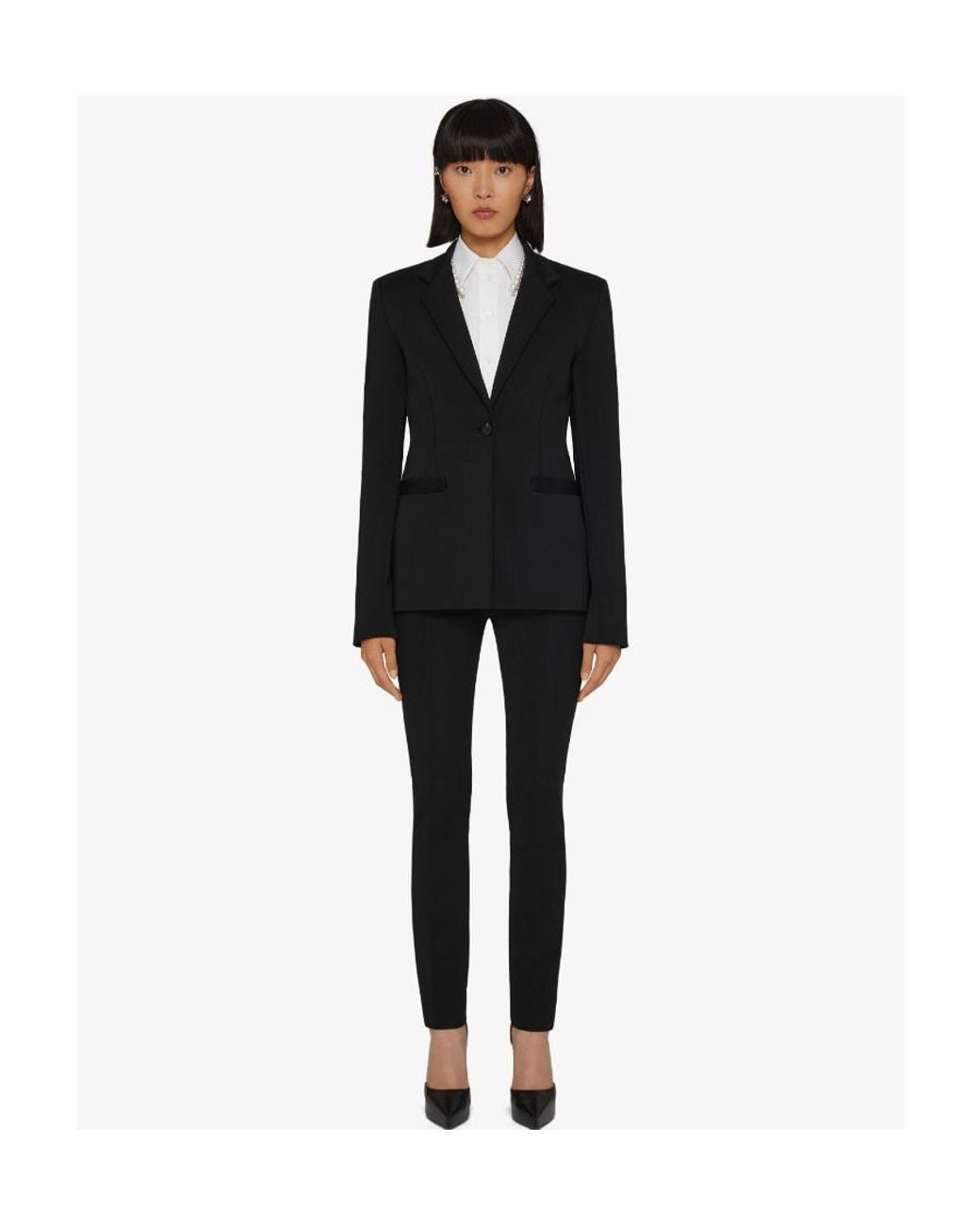 Givenchy Black Slim Fit Tailored Jacket