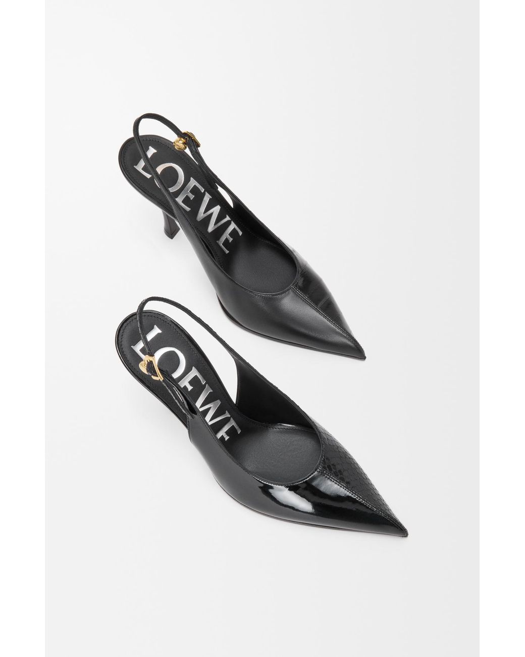 Loewe Black Comic High-Heeled Sandals