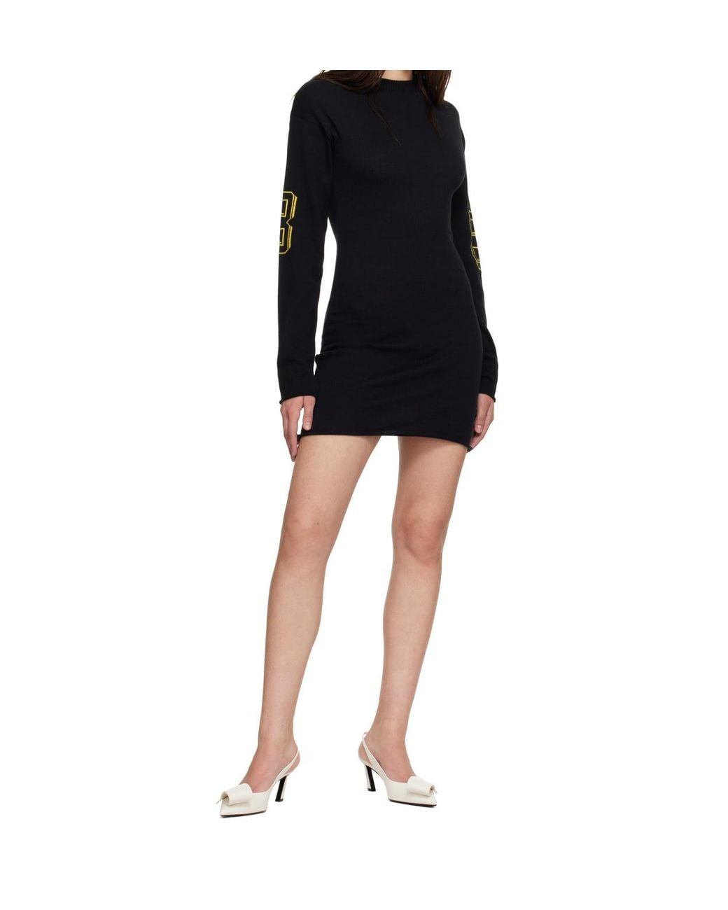 OTTOLINGER Black Long-Sleeved Dress