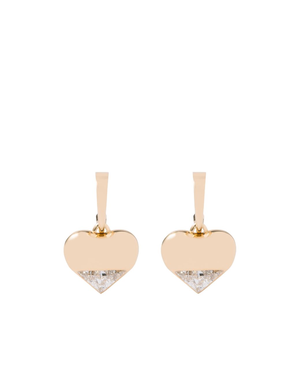 Prada Pink Eternal Pendant Earrings