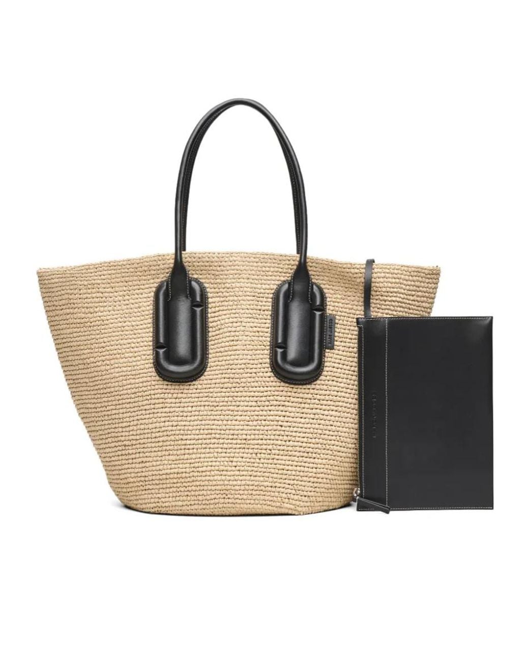 Marc Jacobs Natural Babe Woven Tote Bag