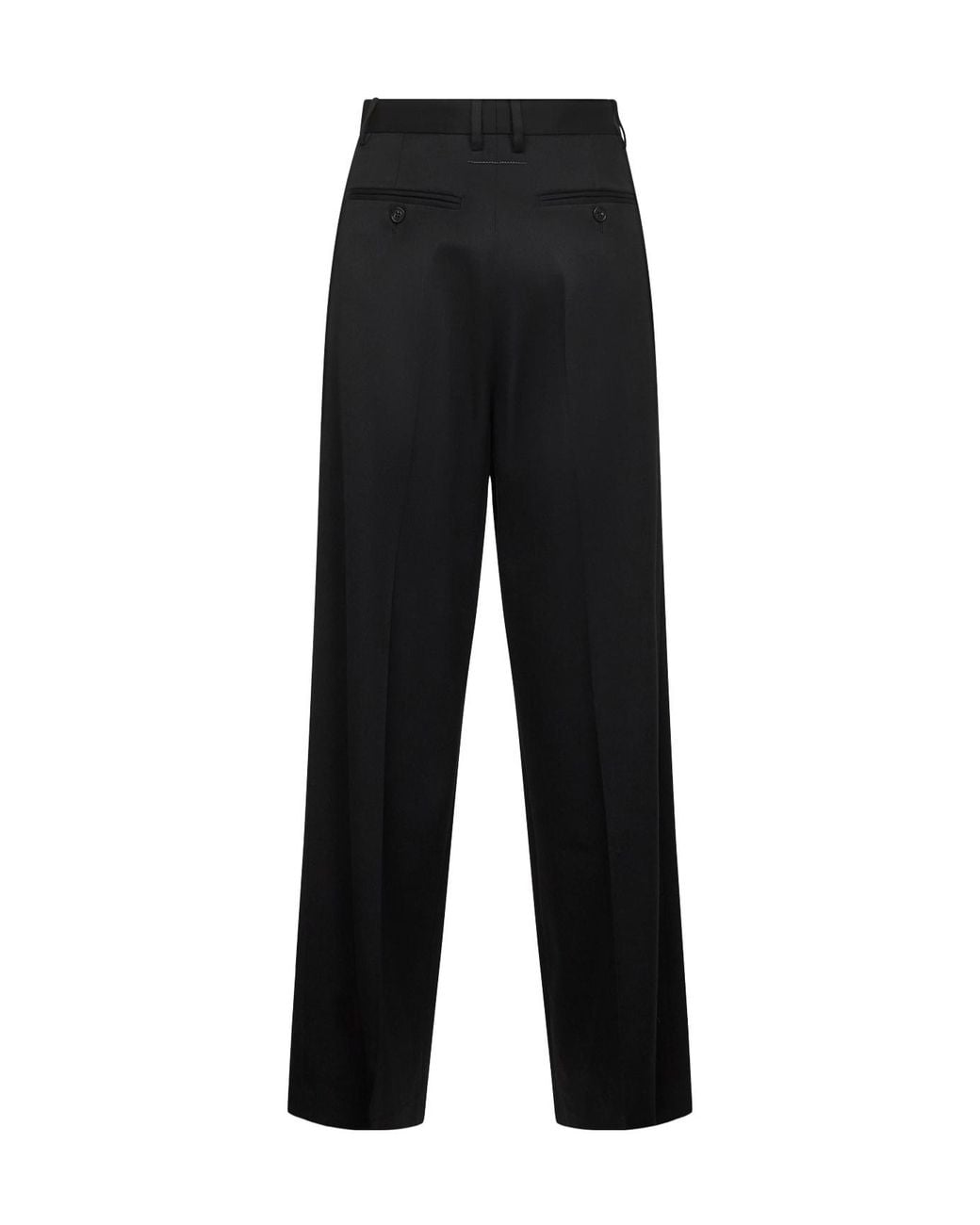 MM6 by Maison Margiela Black Tailored Trousers