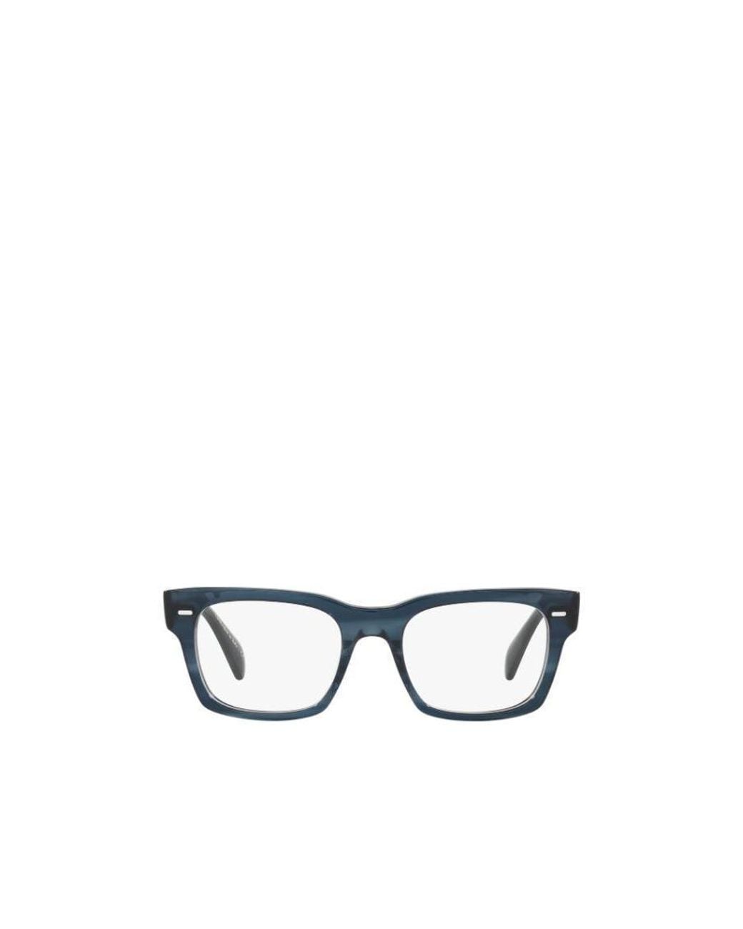 Oliver Peoples White Square-Frame Glasses for men