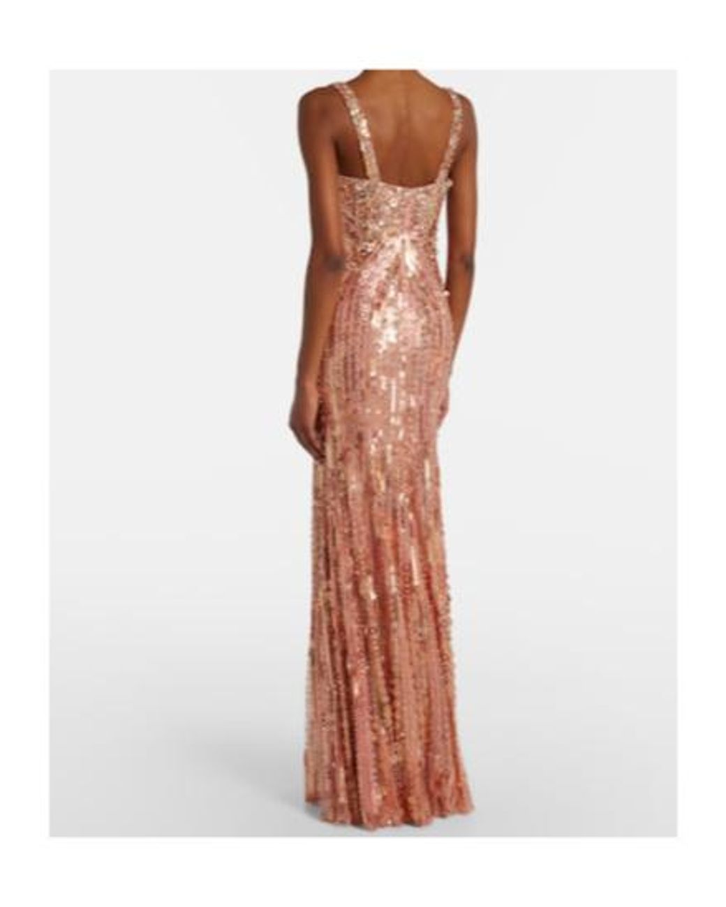 Jenny Packham White Da Vinci Embellished Bustier Gown