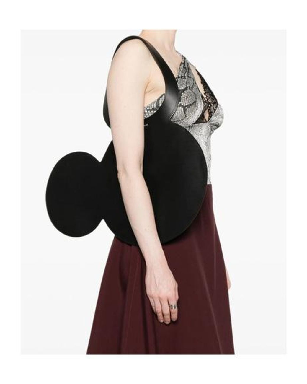Coperni Black X Disney Mickey Tote Bag