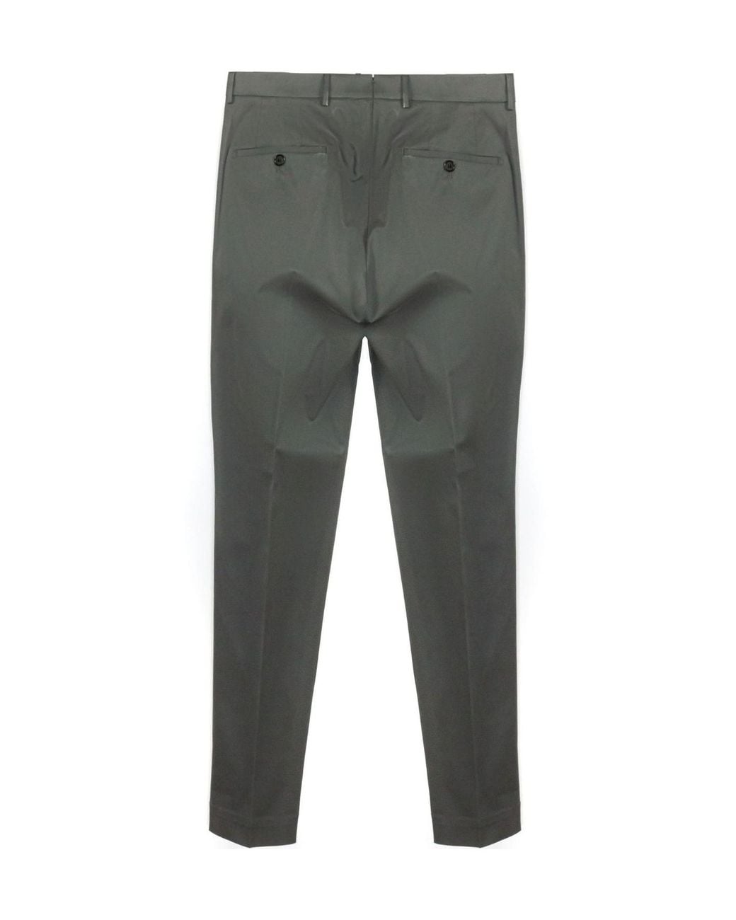 Incotex Gray Slim Fit Stretch Pants for men