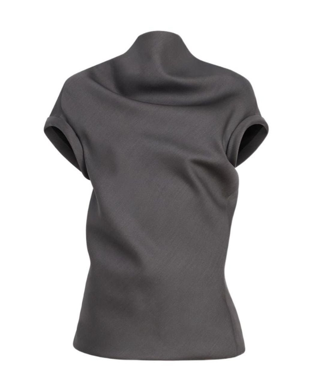 Khaite Gray Tandie Top