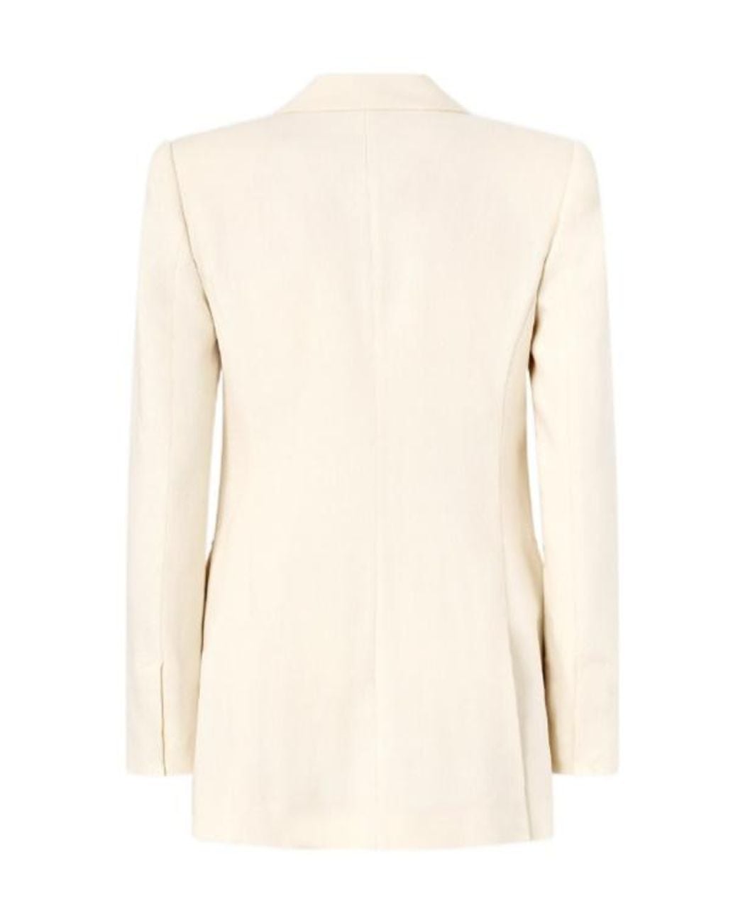 Pinko Natural Amalfi Double-Breasted Blazer