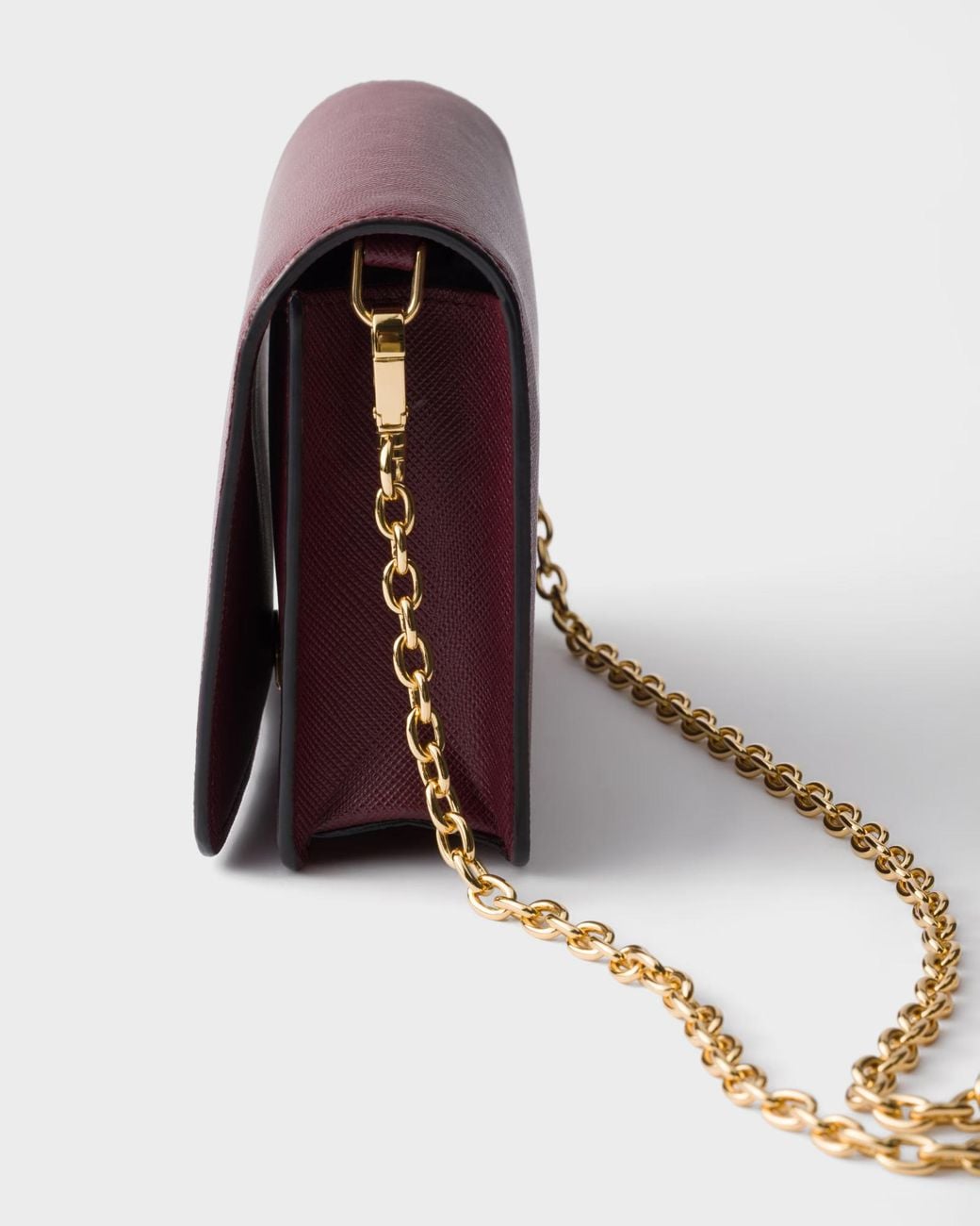Prada Purple Saffiano Leather Mini-Bag