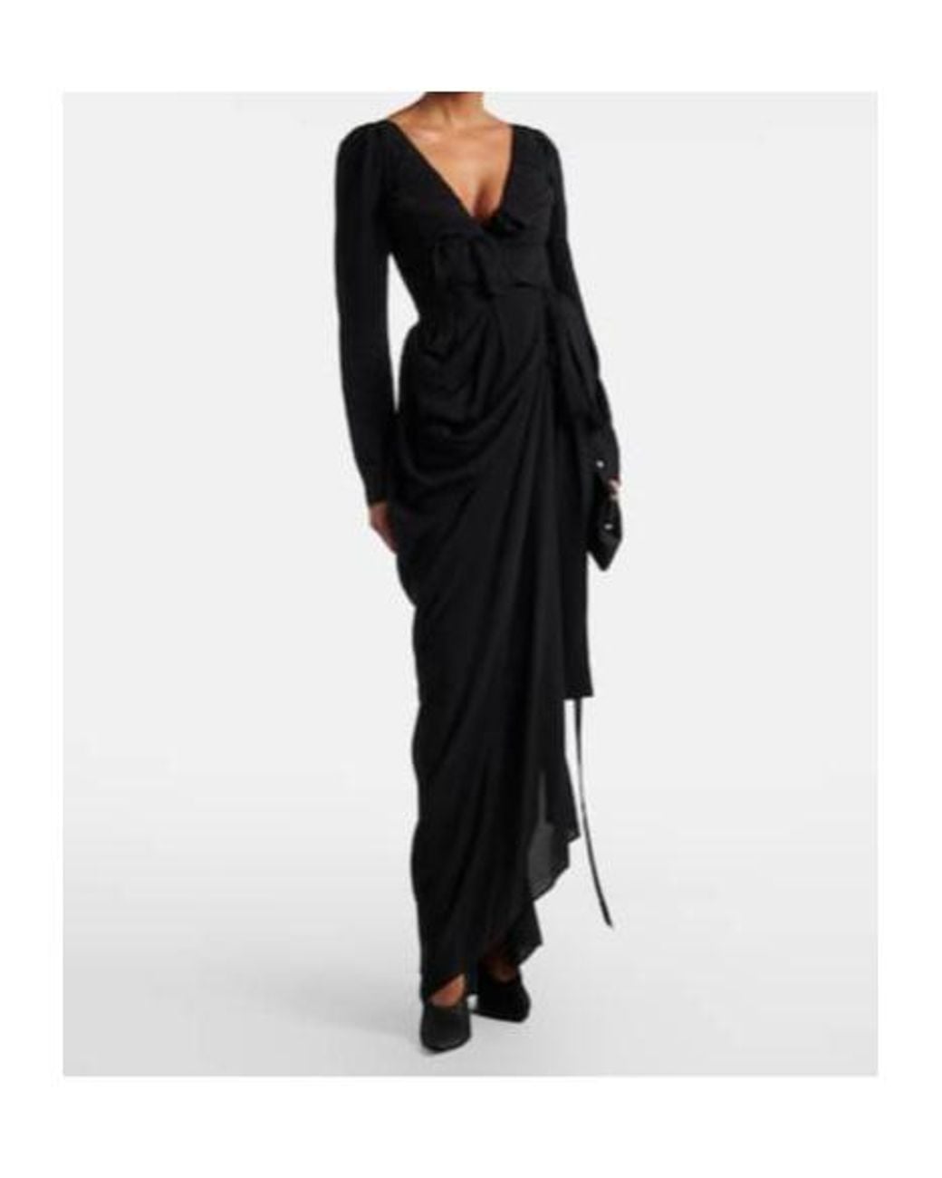 Vivienne Westwood Black Kendall Wrap Dress