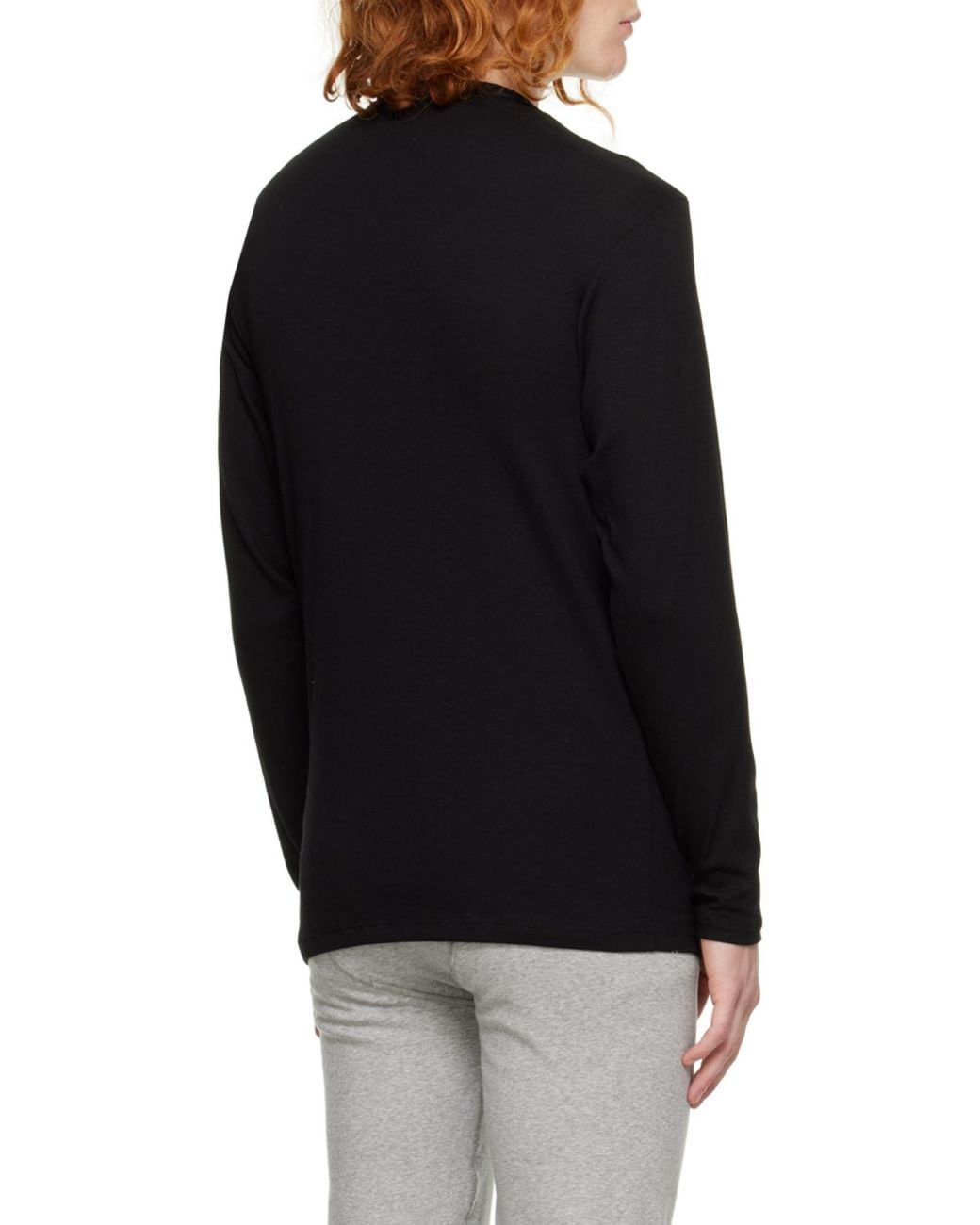 Tom Ford Blue Crewneck Henley Pajama T-Shirt for men