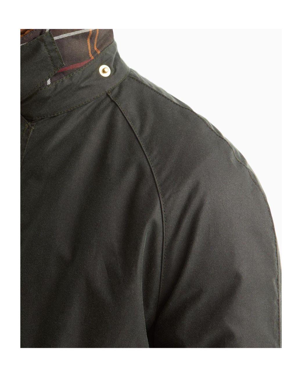Barbour Black Waxed Field Jacket for men