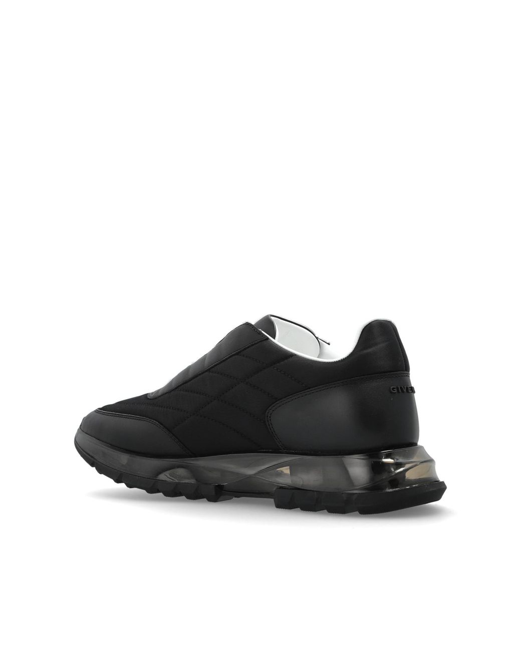 Givenchy Black Lace-Up Low Top Sneakers for men