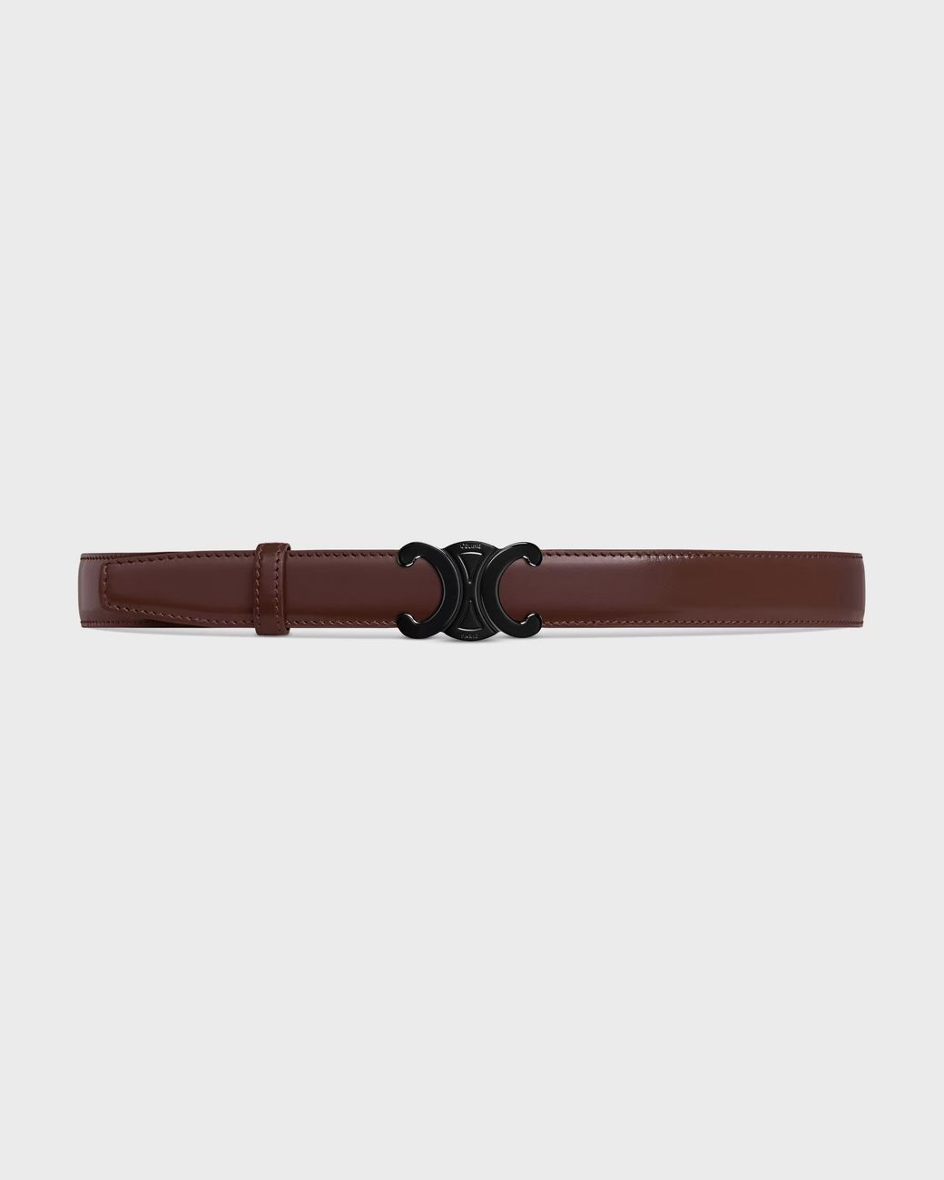 Céline Blue Triomphe Buckle Reversible Strap 25Mm