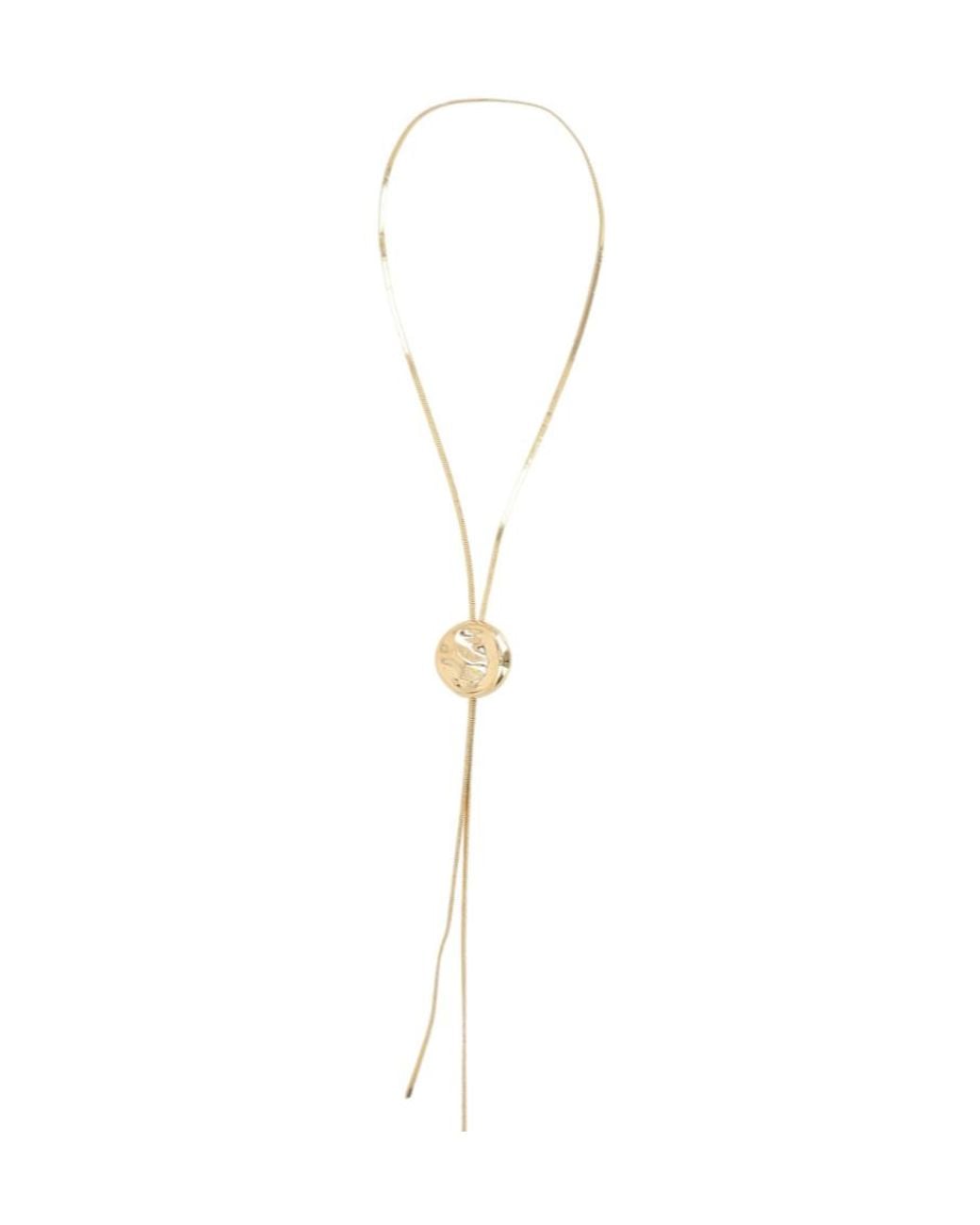 FEDERICA TOSI White Mindy Lariat Necklace