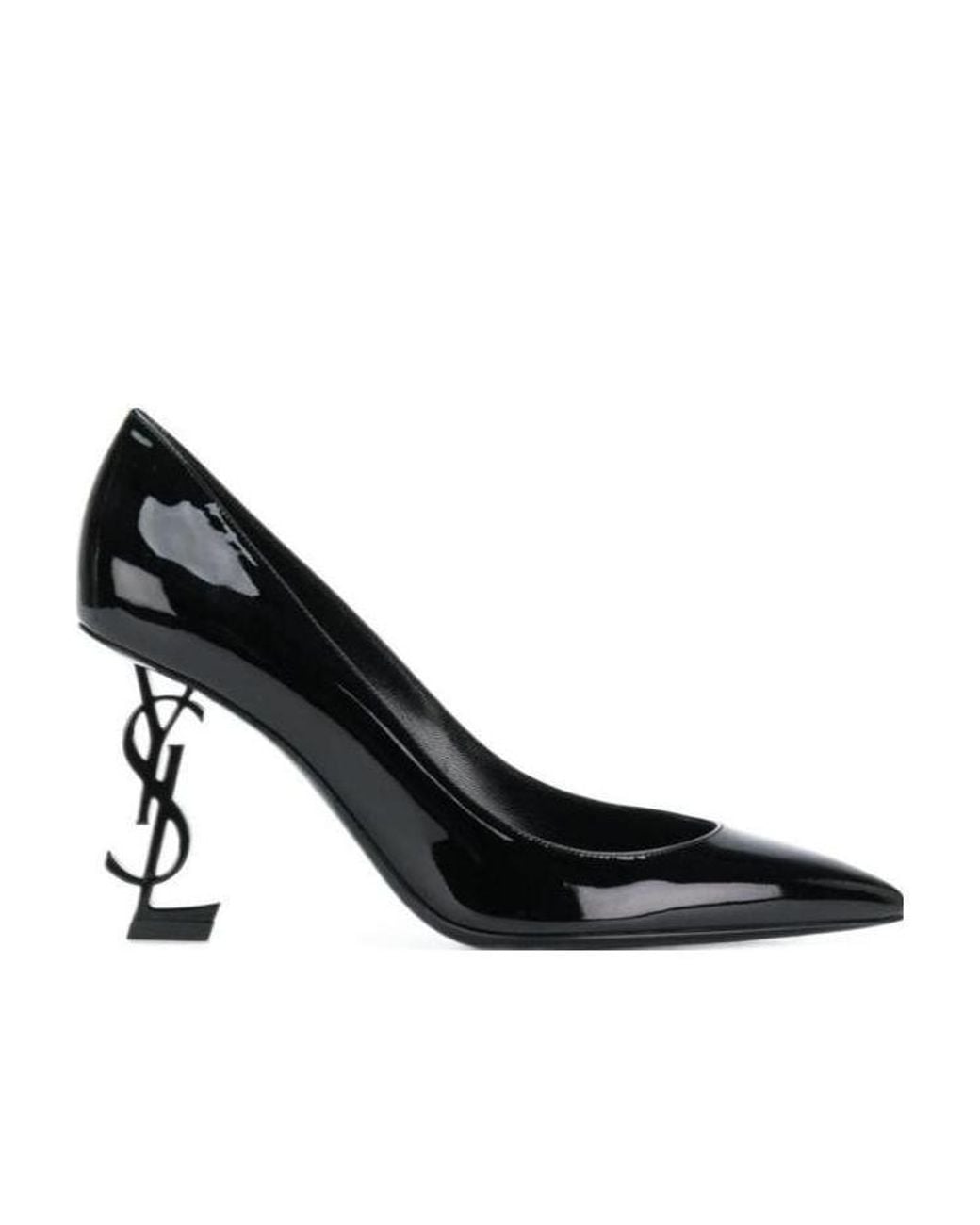 Saint Laurent Black Opyum Pointed Toe Pumps