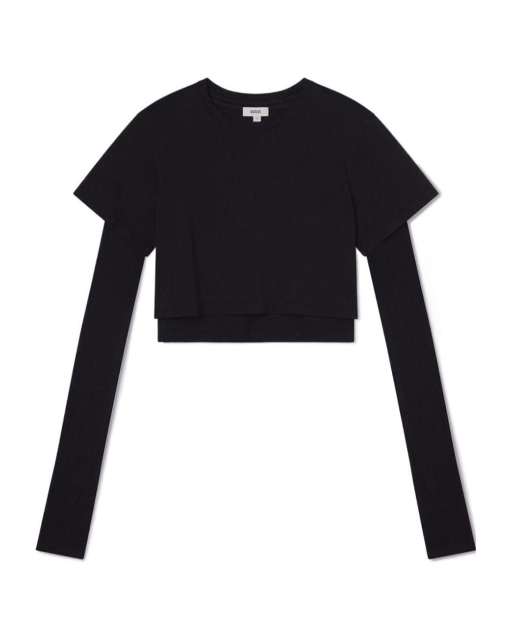 Agolde Black Romily Tee