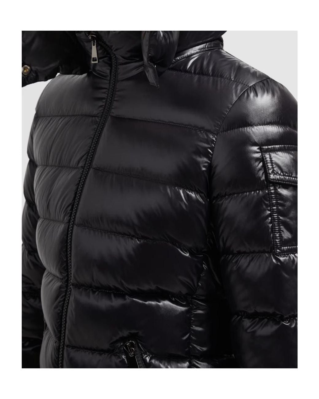 Moncler Black Badyf Short Down Jacket
