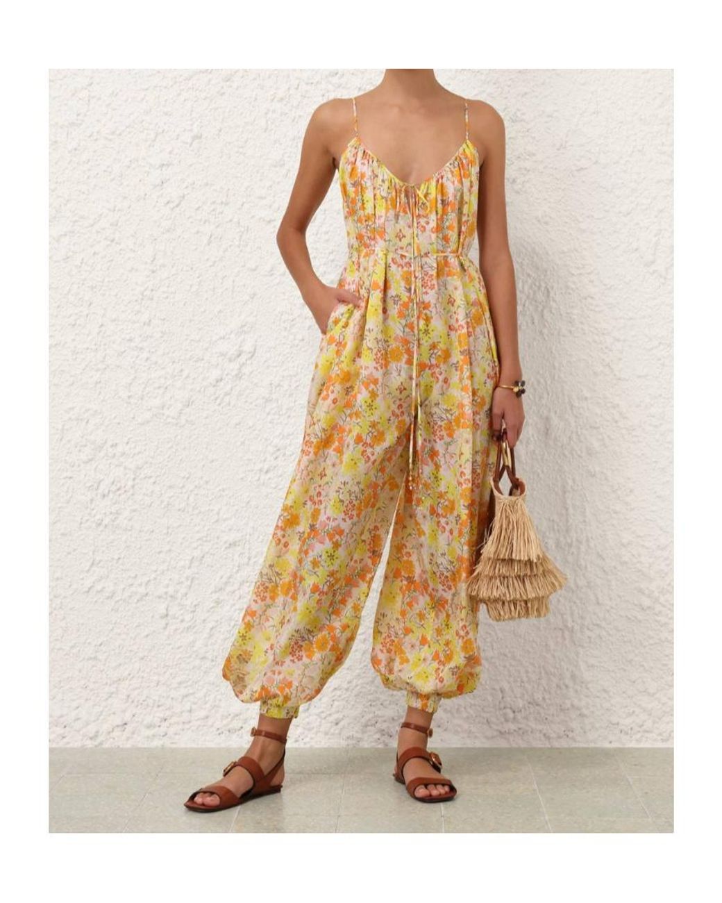 Zimmermann Metallic Solstice Jumpsuit