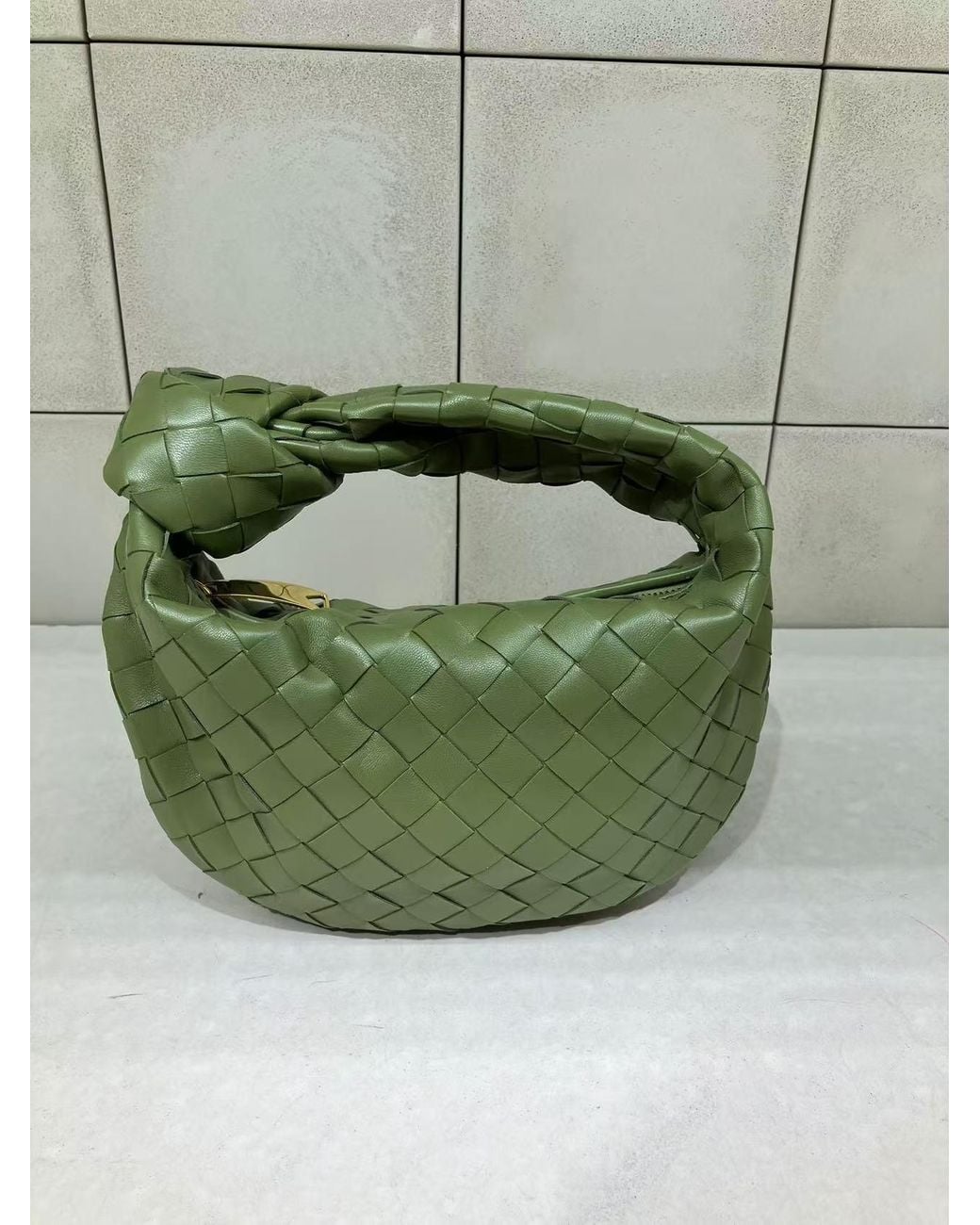 Bottega Veneta Green Mini Jodie