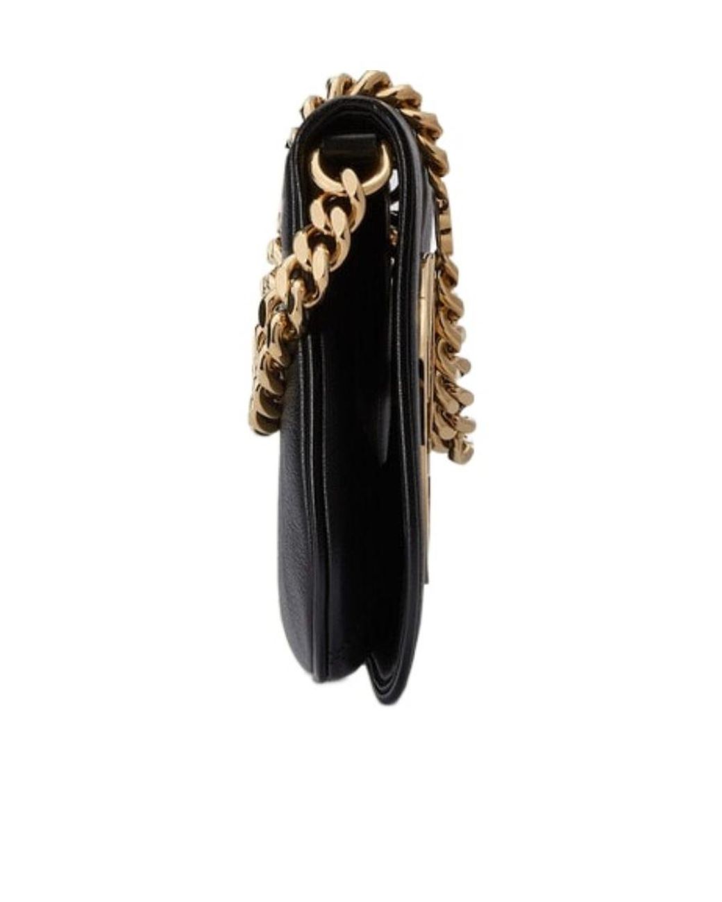 Gucci Black Blondie Logo-Detailed Shoulder Bag